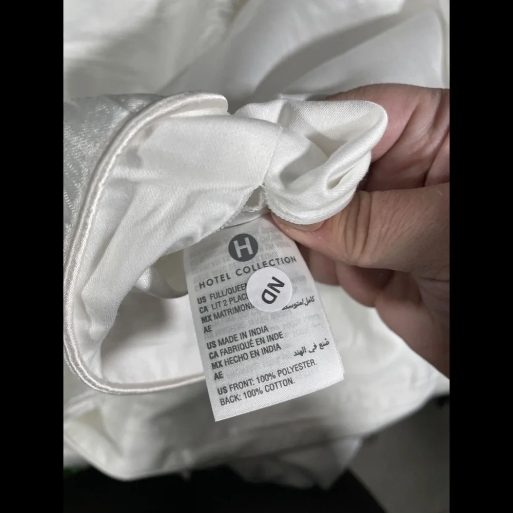 NIB Hotel Collection‎ Olympia Full/Queen Duvet Cove